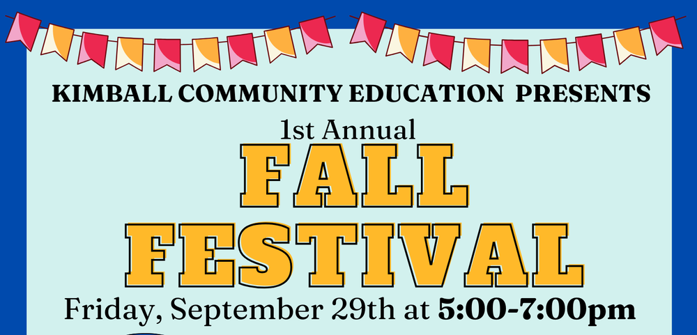 Kimball CE Fall Festival