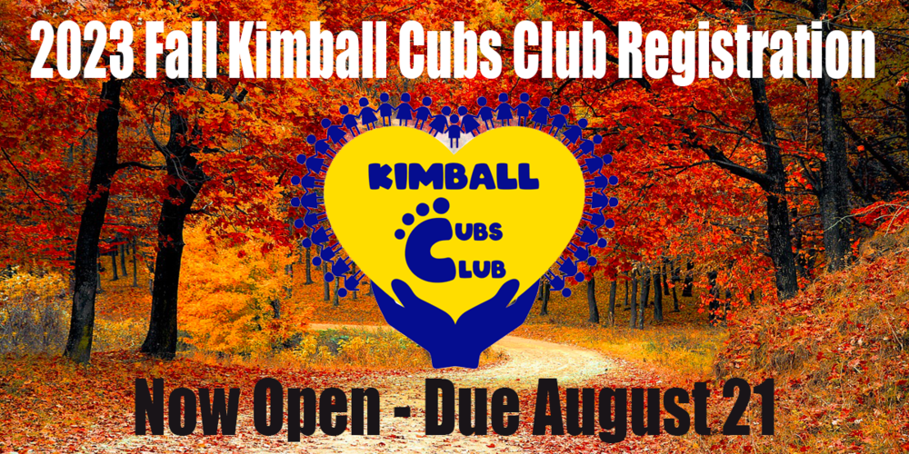 Fall - Cubs Club - Registration