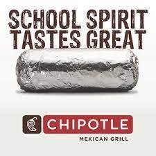 Chipotle fundraiser flyer