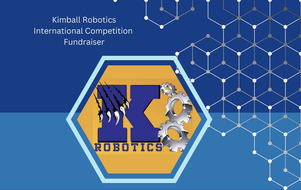 Kimball Robotics international competition fundraiser infographic