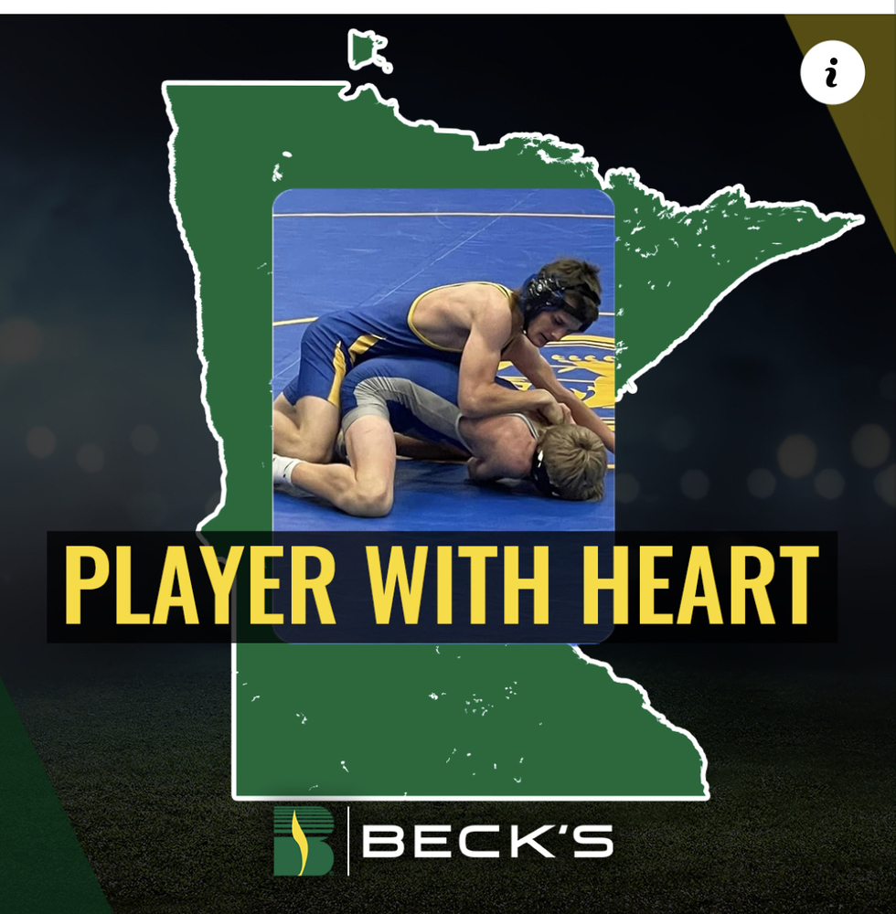 William Serbus is  Beck's Player with Heart Winner