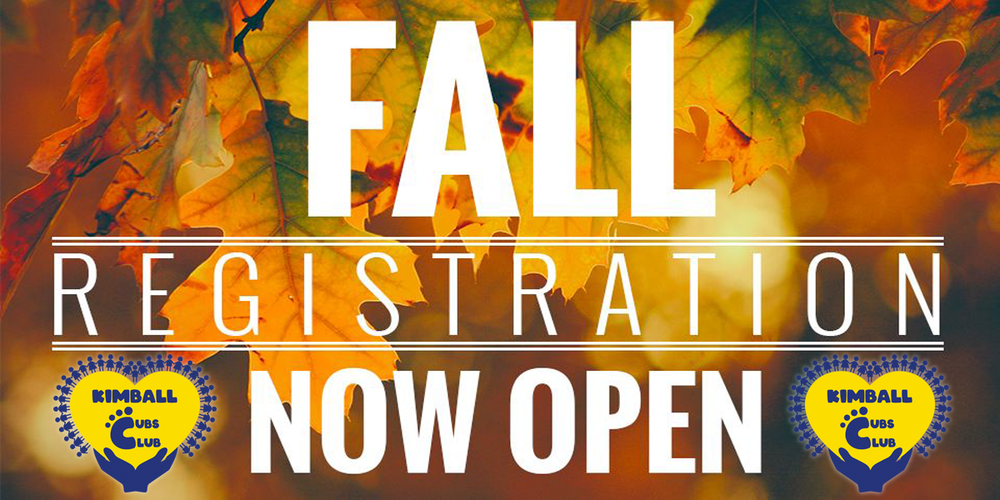 Cubs Club Fall Registration