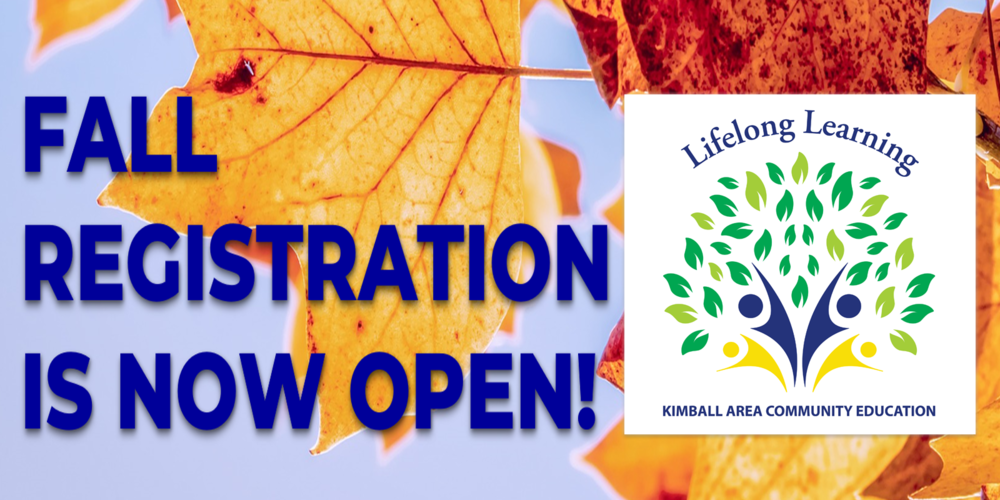 Fall Community Ed Registration