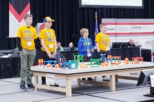 Kimball VEX IQ Places in Top-40 at State