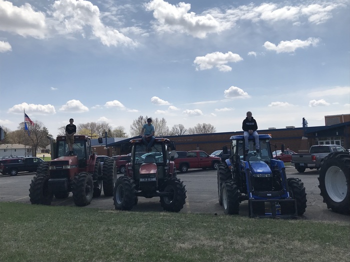 Drive your tractor to school day