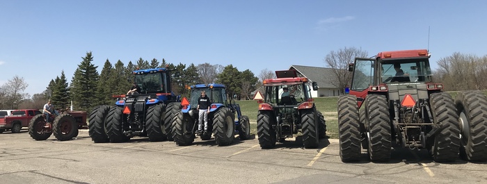 Drive your tractor to school day