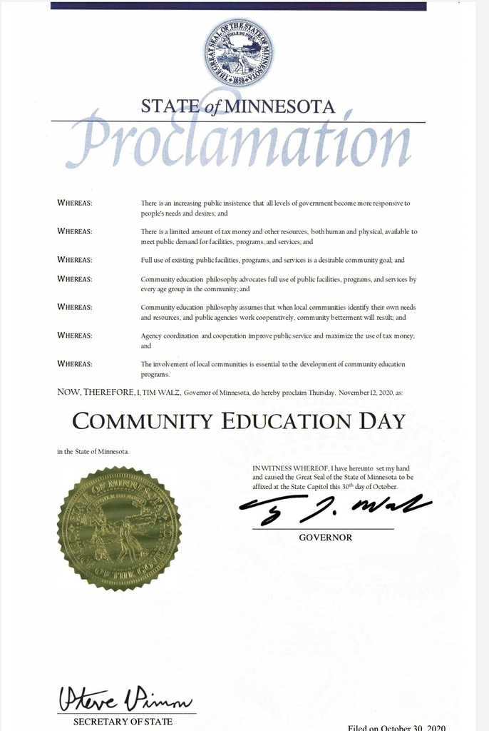 Community Education Day in MN
