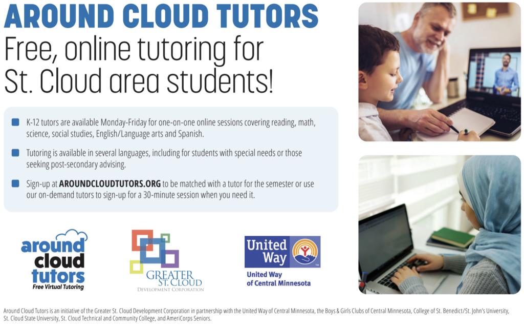 Around Cloud Tutors flyer