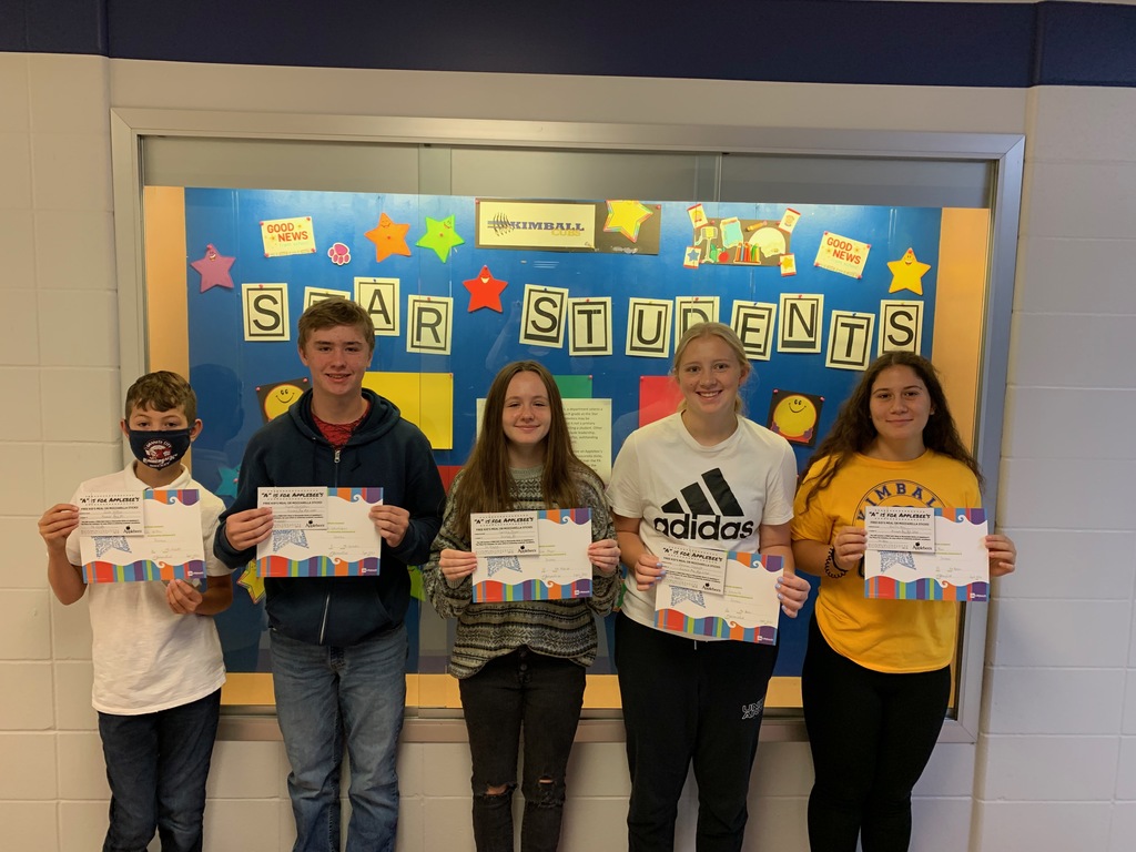 Sept 2021 Star Students