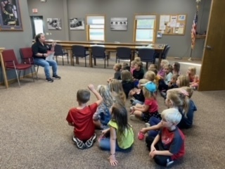 Kindergarten field trip to fire station