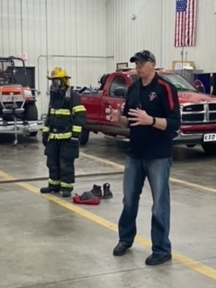 Kindergarten field trip to fire station