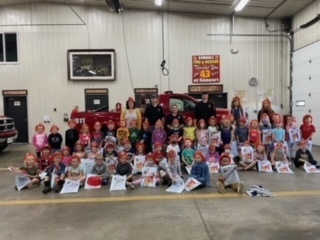 Kindergarten field trip to fire station