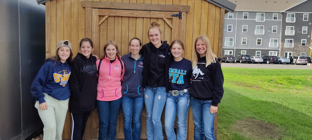 kimball FFA Horse contestants