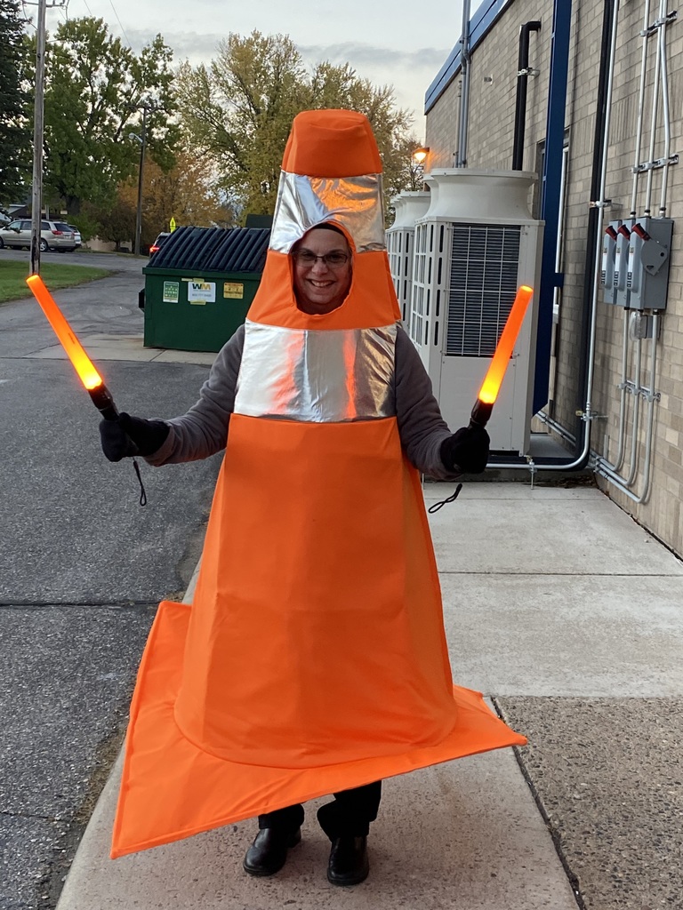 traffic cone halloween costume