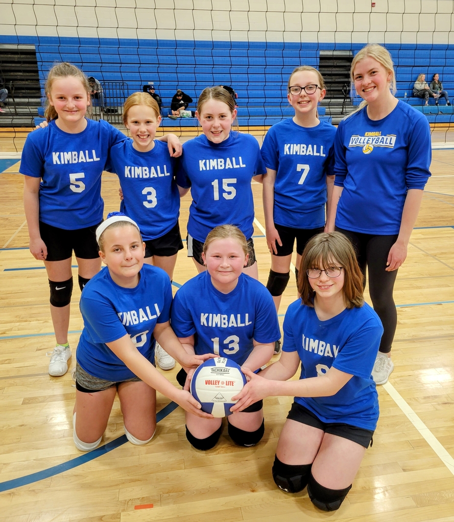 Kimball 6th grade Volleyball 
