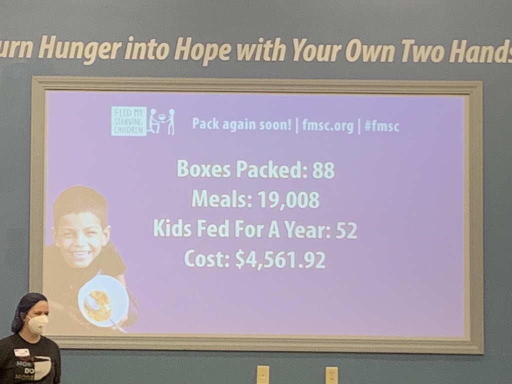 Feed My Starving Children volunteers