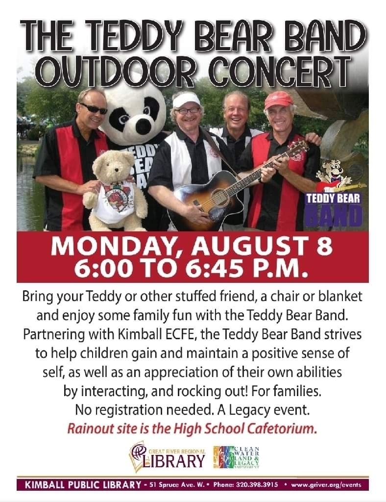Teddy Bear Band - August 8