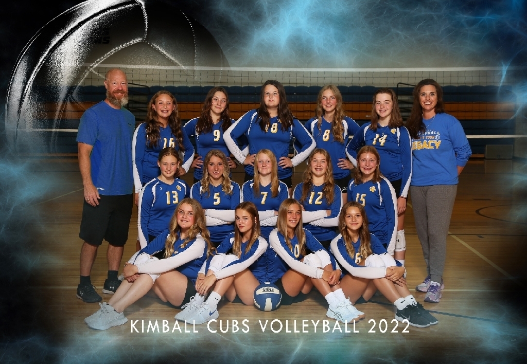 Kimball 8th grade Volleyball 