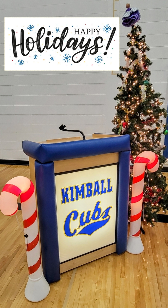 Happy Holidays Kimball Cubs