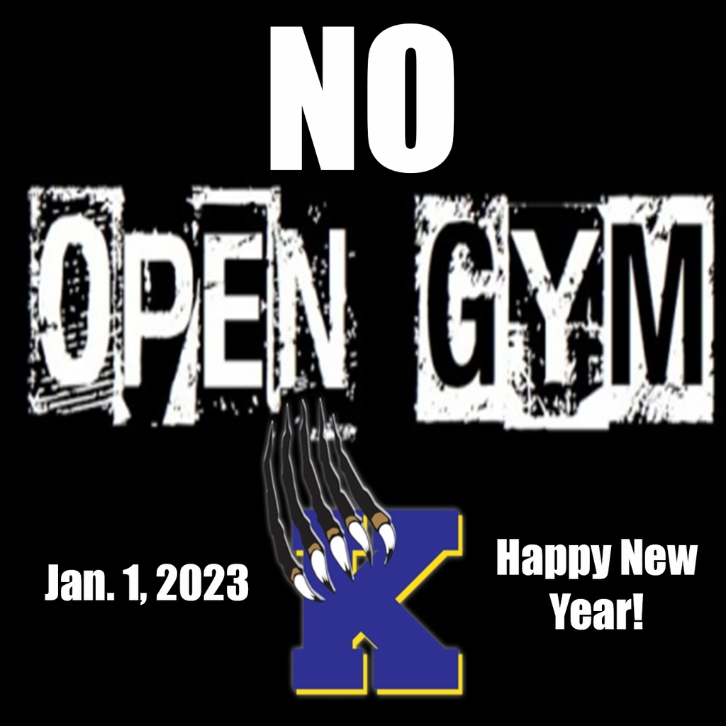 No Open Gym- Jan. 1