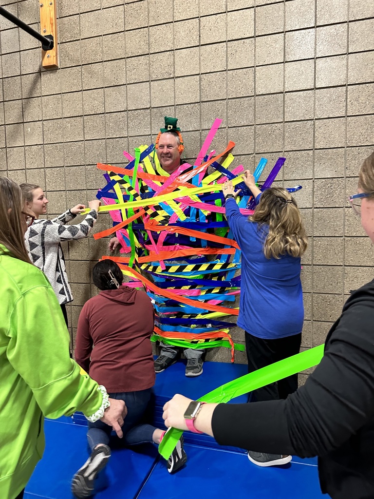 taping mr. timmerman to the wall